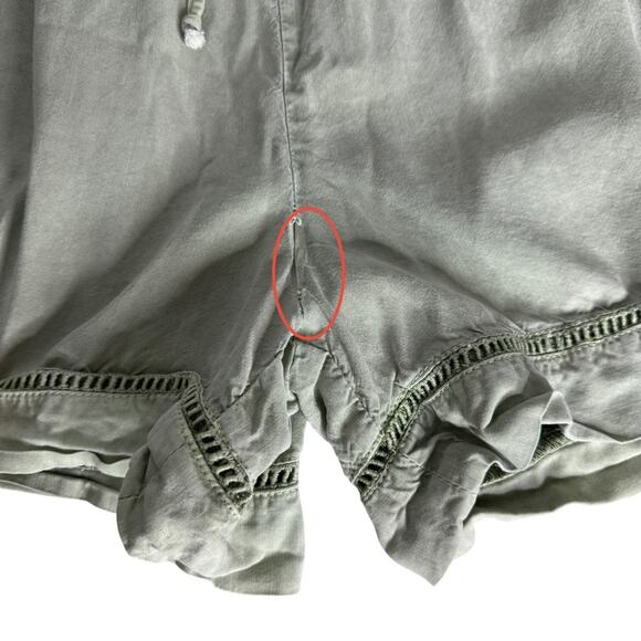 Cloth and Stone Anthropologie Green‎ Tencel Soft Shorts Womens Size XS - Picture 6 of 10